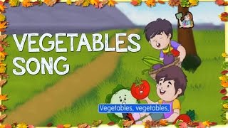 Vegetables Song  Popular English Nursery Rhymes With Lyrics [upl. by Yntirb]