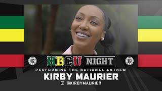 Kirby Maurier performs the National Anthem at Los Angeles Clippers vs Utah Jazz 452024 [upl. by Duwe]