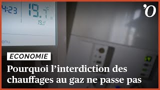 Interdiction des chauffages au gaz pourquoi ça ne passe pas [upl. by Sirej]