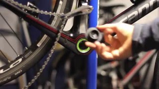 Using the Wheels Manufacturing BB30A Adapter to fit a shimano 105 crank [upl. by Zohar]