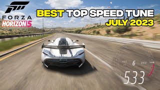 Forza Horizon 5 500KMH 310MPH Koenigsegg Jesko Tuning and upgrades 🛠 [upl. by Ahsita]