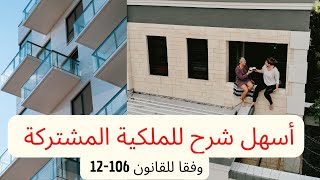 🏢  مع السانديك المغربي  الحلقة الأولى 01  أسهل شرح للملكية المشتركة  ماهي الملكية المشتركة [upl. by Saidnac]