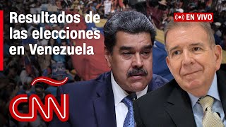 Resultados de las elecciones en Venezuela CNE proclama ganador a Maduro sobre Edmundo González [upl. by Ahsiea]