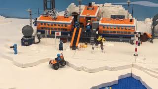 LEGO Arctic Expedition Diorama  15000 Steine [upl. by Nnylakcaj]