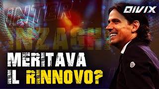 INTER Inzaghi rinnova è luomo giusto [upl. by Lelah]