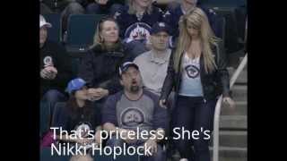 Nikki Hoplock Winnipeg Sun Photo Goes Viral Taken At Winnipeg Jets Game Review [upl. by Eiluj]