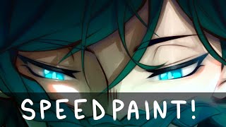 【SPEEDPAINT】Venti Genshin Impact [upl. by Marni]