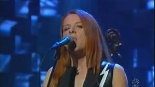 Neko Case ft The Sadies  Hold On Hold On Conan 2006 [upl. by Nylitsirk]