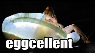 Born This Way Lady Gaga Egg Entrance Stuns Grammy Awards [upl. by Ailes]