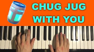 How To Play  Chug Jug With You Piano Tutorial Lesson  Leviathan [upl. by Ottilie]