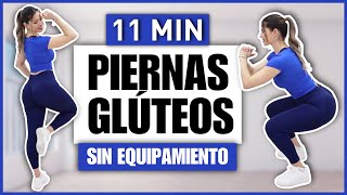 PIERNAS TONIFICADAS Y GLÚTEOS GRANDES  RUTINA DE EJERCICIOS EN CASA SIN PESAS  NatyGlossGym [upl. by Meelas]