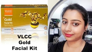 VLCC Gold Facial at Home step by step  Gold Facial at Home [upl. by Annayi630]