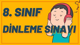 8 SINIF İNGİLİZCE DİNLEME SINAVI  YENİ SİSTEM [upl. by Ycats]