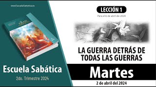 Escuela Sabática  Martes 2 de abril del 2024  Lección Alumnos [upl. by Yarehs]