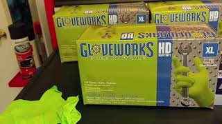 My new Favorite Gloves Gloveworks Green Nitrile Heavy Duty Gloves [upl. by Given450]