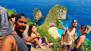 Kelingking Beach Nusa Penida Island Indonesia [upl. by Binnie]