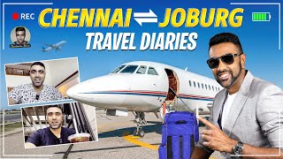 Chennai to Joburg Travel Diaries  R Ashwin [upl. by Eiramassenav]