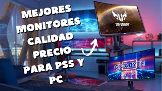 🔥MEJORES MONITORES Calidad precios para PS5 y PC🚀 [upl. by Nostaw]