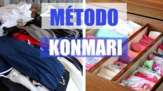 CÓMO EMPEZAR CON EL METODO KONMARI CÓMO DOBLAR CADA TIPO DE ROPA [upl. by Carlina]