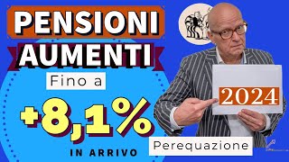 PENSIONI 👉 AUMENTI N ARRIVO fino a  81 da GENNAIO❗️ Ecco per chi [upl. by Ping280]