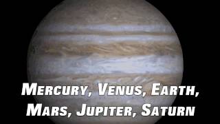 Solar System Song  Planets Song [upl. by Tate]