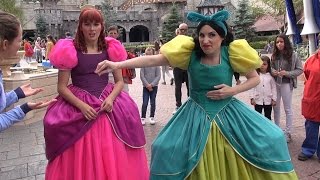 Anastasia and Drizella Marriage Proposal at Disneyland Paris  Meet amp Greet Cinderella Stepsisters [upl. by Particia724]