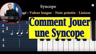 Quest ce que la syncope et le contretemps en solfège rythmique Comment les jouer  Cours musique [upl. by Neelear]