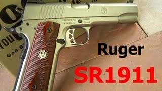 Ruger SR1911 45acp [upl. by Standley860]