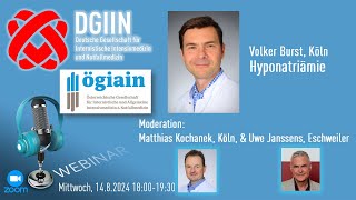 Webinar Elektrolytstörungen in der Notfall und Intensivmedizin Hyponatriämie [upl. by Ordnassela90]