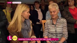 Inspirational Woman Of The Year Award  Reaction From Gill Harler  Lorraine [upl. by Ushijima]