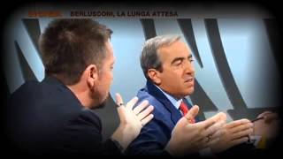 Un grande Andrea Scanzi ridicolizza Gasparri sulla sentenza della cassazione su Berlusconi [upl. by Ivan]