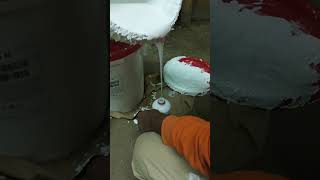 putting glue on a plastic bottle trending viralvideo white glue short youtubeshorts [upl. by Oirretno185]