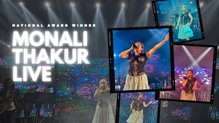 MONALI THAKUR LIVE PERFORMANCE monalithakur live concerts nationalawardwinner singer song [upl. by Adnilam980]