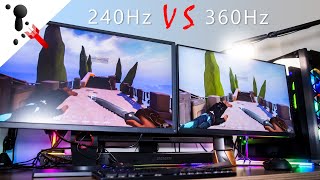 240Hz VS 360Hz by FPS Veteran feat ASUS PG259QNR Monitor [upl. by Ammon]