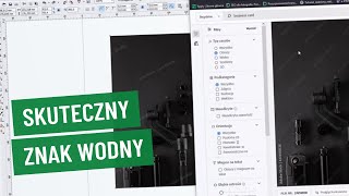 Jak zrobić znak wodny w CorelDraw Zabezpiecz swoje projekty Poradnik 47 [upl. by Bobbee]