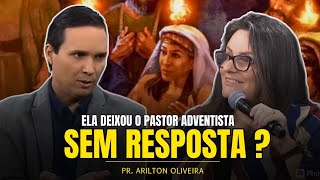 EMPRESSARIA FAZ PERGUNTAS DIFICEIS SOBRE O DOM DE LINGUAS ❗️ PR ARILTON OLIVEIRA [upl. by Acinorej854]