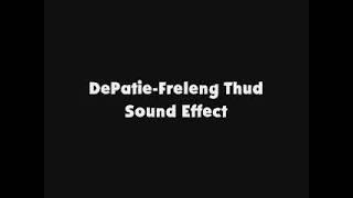 DePatieFreleng Thud SFX [upl. by Nomal53]