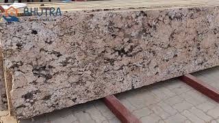 Merry Gold Granite  20MM Polished  919119190901  Premium Granite Range Granite Colours Alaska [upl. by Aikal]