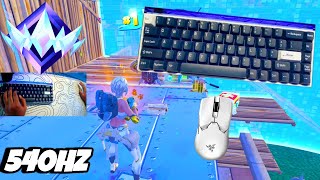 Made68 PRO unboxing  ASMR🤩 Unreal Ranked 💰 Satisfying Keyboard Fortnite 540 FPS Smooth 4K [upl. by Hnilym327]