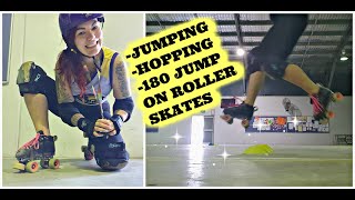 How To Jump On Roller Skates  Beginners Guide [upl. by Aisnetroh63]