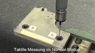 TaktileMessung mit Mitutoyo Koordinatenmessmaschine KMG Crysta Apex C 9166 [upl. by Repsac209]