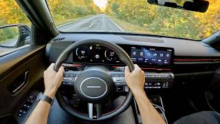 2024 Hyundai Kona N Line AWD  POV Driving Impressions [upl. by Meghan]