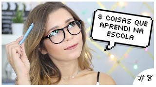 8 CONSELHOS QUE GOSTARIA QUE ME TIVESSEM DADO ♡ Regresso às Aulas 2016  EP8 [upl. by Hoenack305]