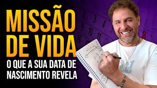 SUA DATA DE NASCIMENTO REVELA SUA MISSÃO DE VIDA E LINHA DO DESTINO  Daniel Atalla [upl. by Nnelg]