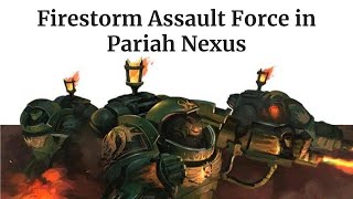 Firestorm in Pariah Nexus NOVA List and More [upl. by Bonar]