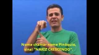 Pinóquio em Língua de Sinais  Legendado Português [upl. by Bent975]