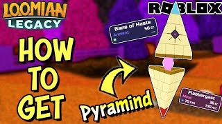 HOW TO GET amp EVOLVE THE PYRAMIND IN LOOMIAN LEGACY Roblox [upl. by Nylecoj]