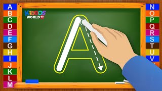 How to Write Letters for Children  Teaching Writing ABC for Preschool  Alphabet for Kids [upl. by Waldron]