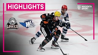 Löwen Frankfurt  Schwenninger Wild Wings  Highlights PENNY DEL 2324  MAGENTA SPORT [upl. by Lerrad397]