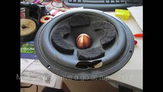 Fix and cat proof a 12000 set of speakers VAF I  93 [upl. by Gardell]